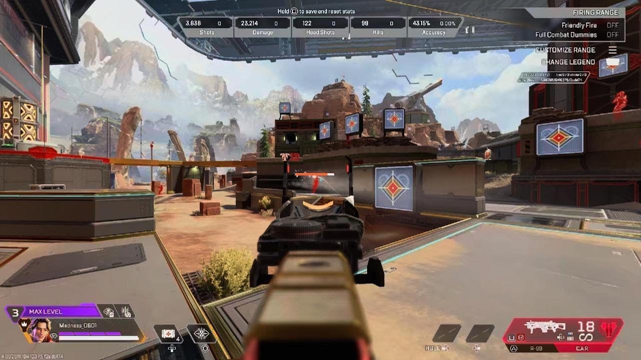 2K DMG with stick drift XD