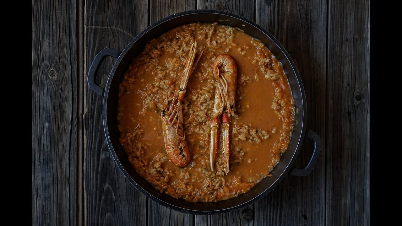 🦐🦐Arroz caldoso con cigalas fácil #arrozconmariscos#arrozcaldo #arrozconcigalas#mariscos🦐🦐