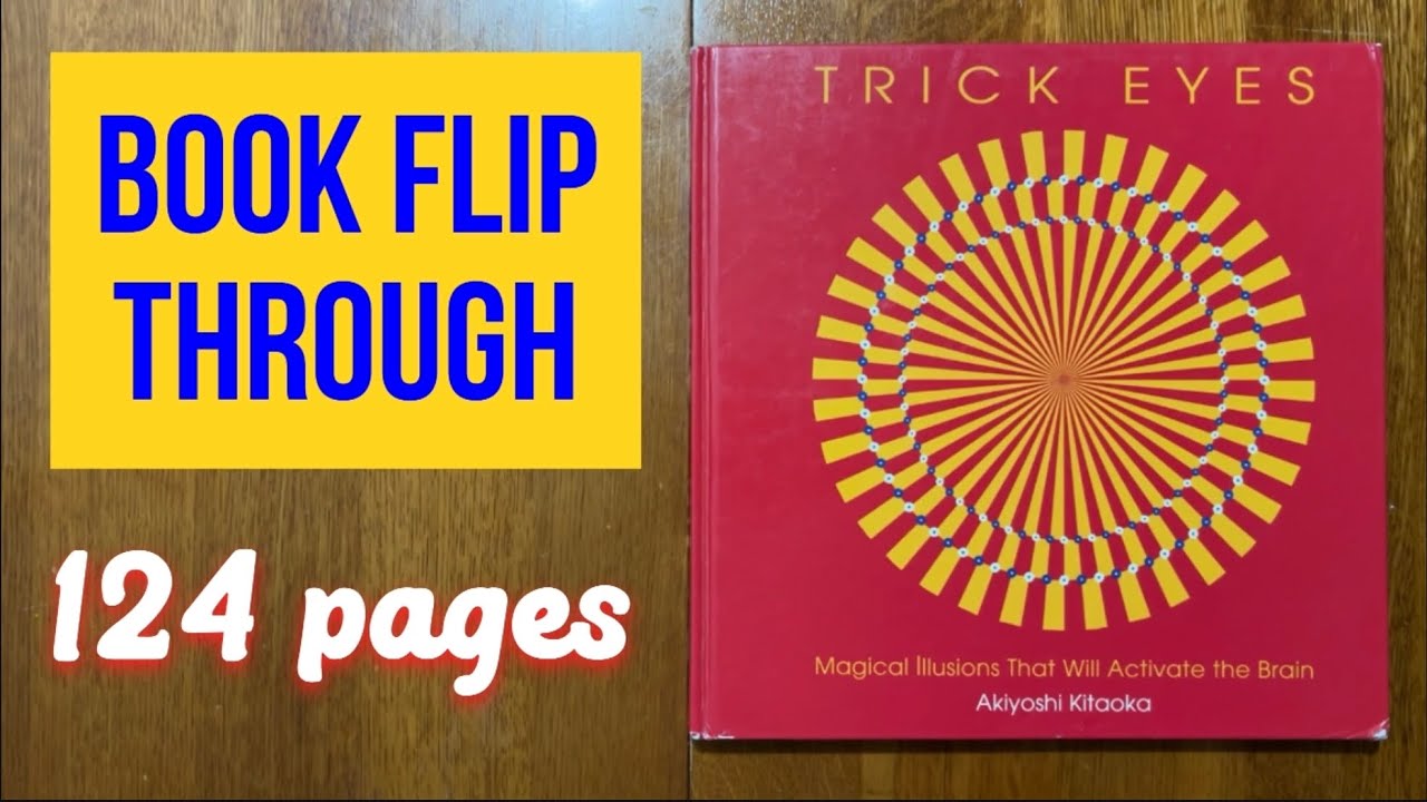Trick Eyes by Akiyoshi Kitaoka - Book flip through