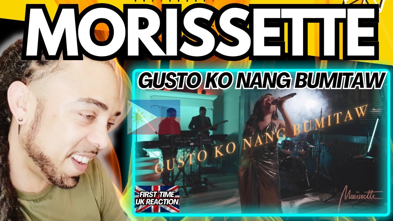 HER VOICE!!! Morissette - Gusto Ko Nang Bumitaw (live band performance) [FIRST TIME UK REACTION]