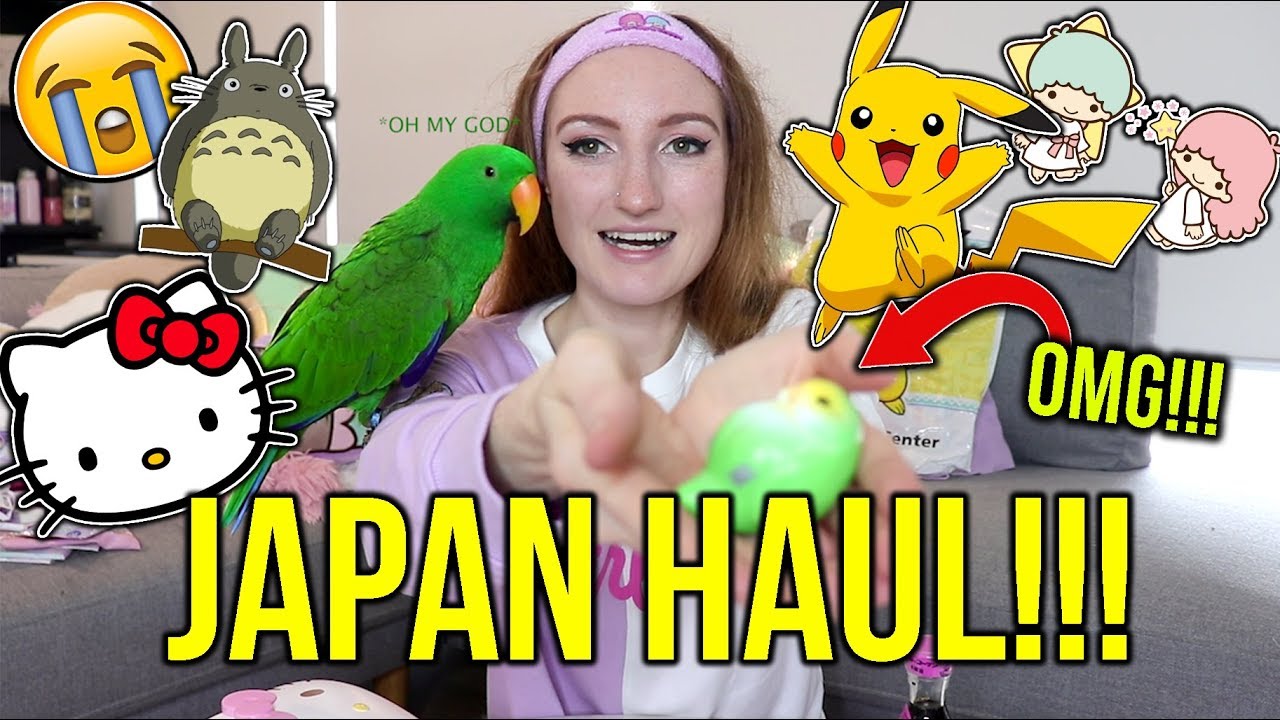 MASSIVE JAPAN HAUL!! 100 Yen Stores, Hello Kitty, Pokemon, Totoro, Little Twin Stars, & More!