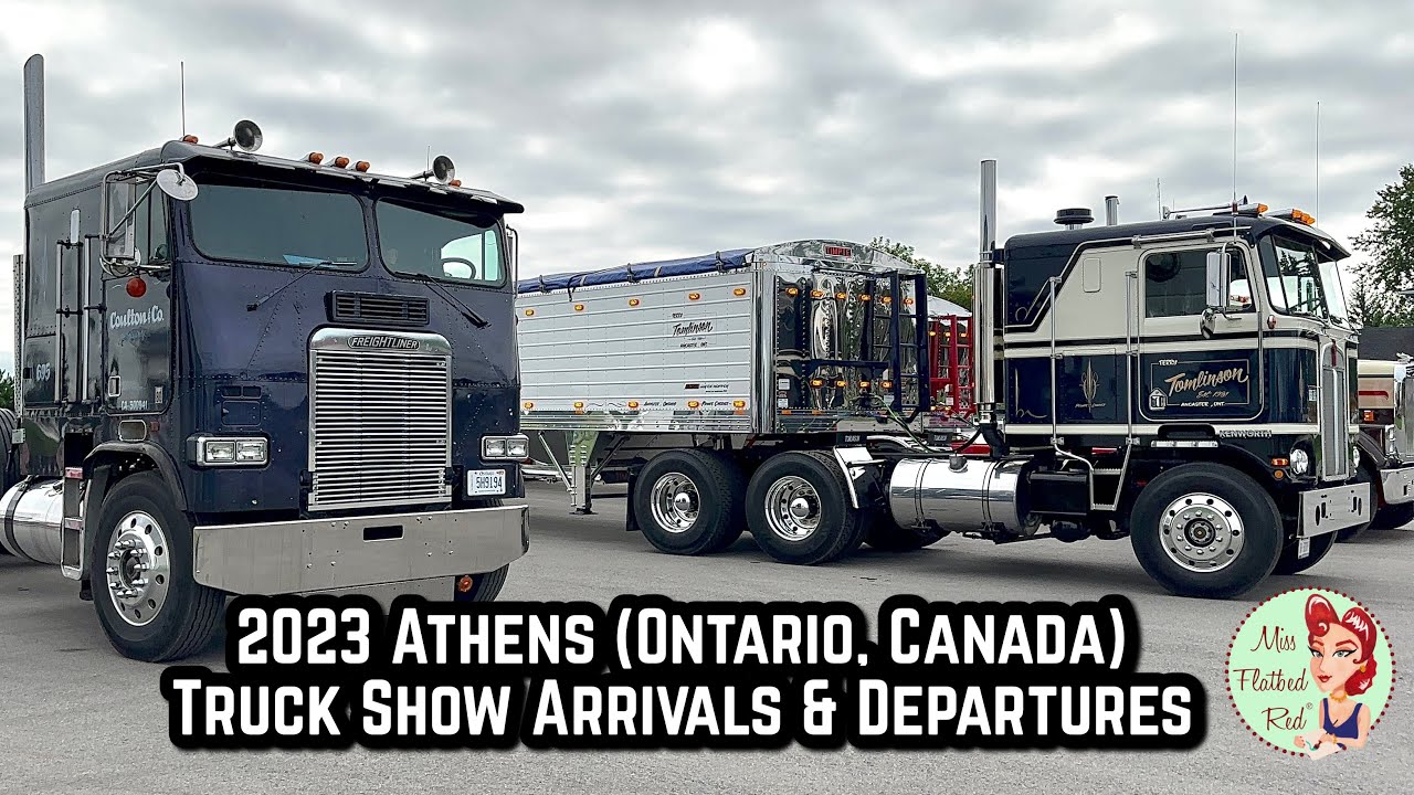 2023 Antique Truck Club of America Athens Truck Show Arrivals & Departures