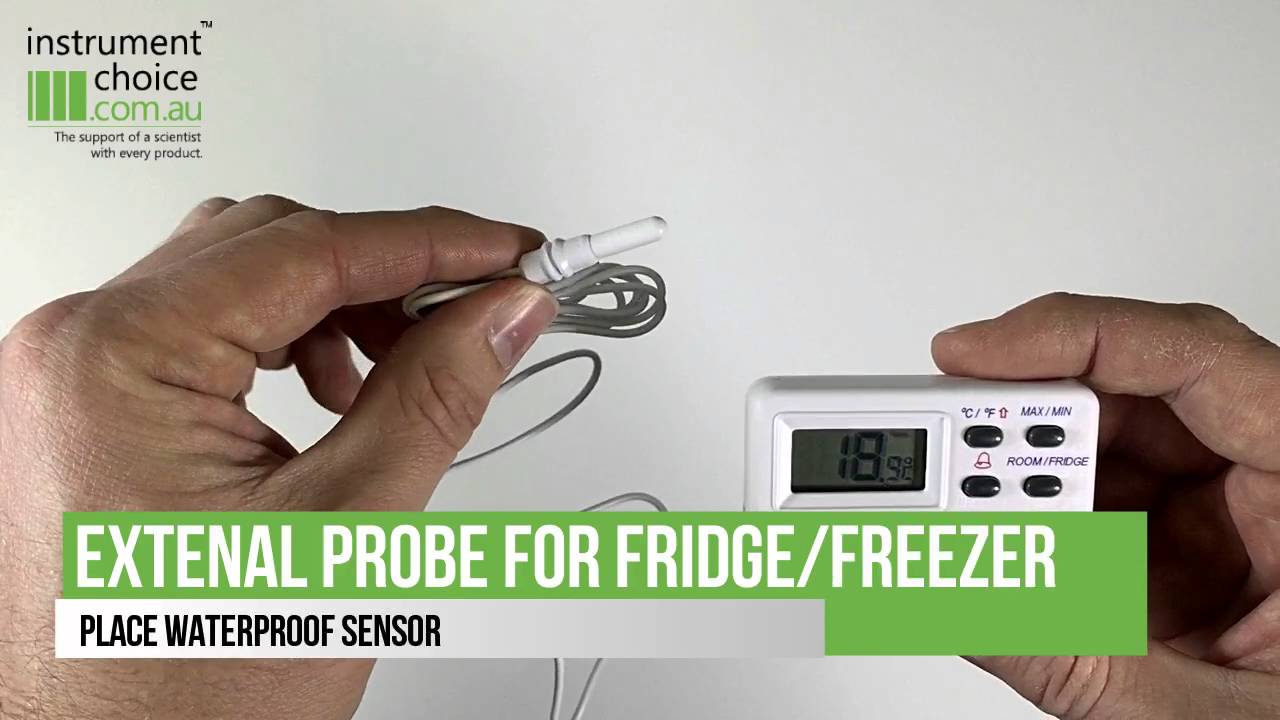 How to use the KS T 10S Fridge Freezer Thermometer