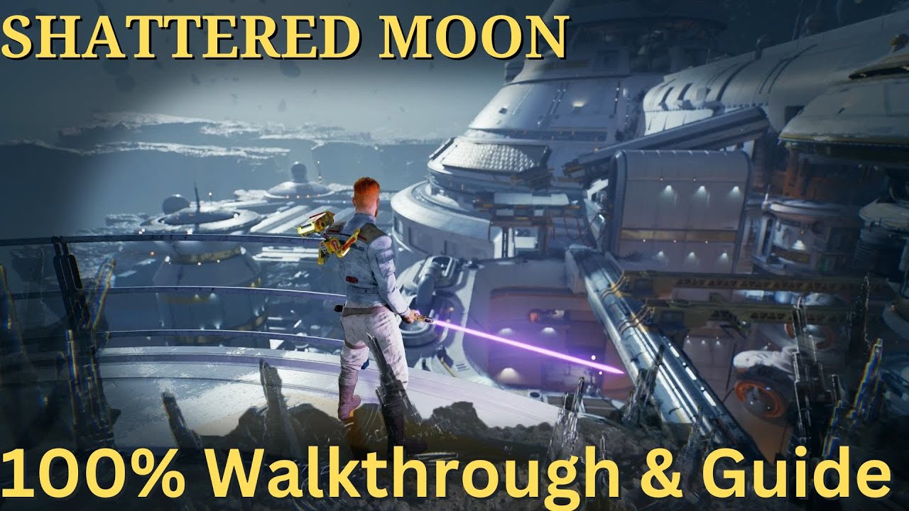 SHATTERED MOON 100% Walkthrough ( Automated Forge & Assembly Staging ) jedi survivor