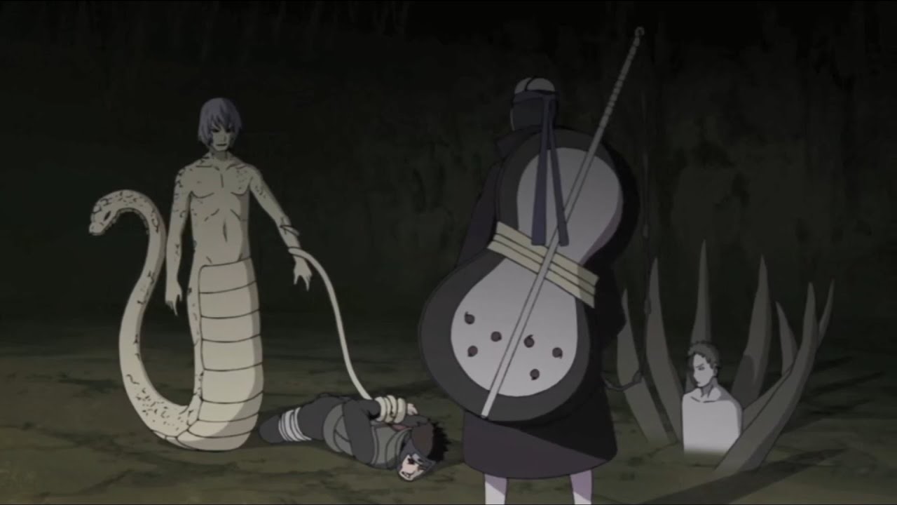 Kabuto kidnapped Yamato for an experiment, Naruto S-rank quest, Deidara fights Onoki English Dub