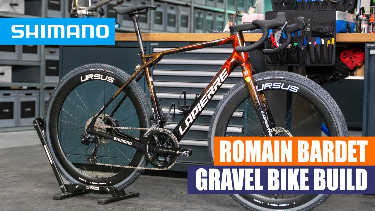 Building Romain Bardet’s gravel bike | @RideShimano  x Team Picnic PostNL