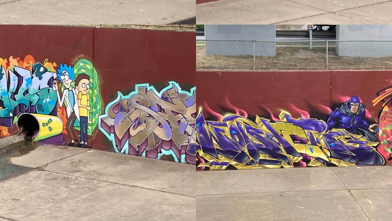 Brisbane’s first legal graffiti wall