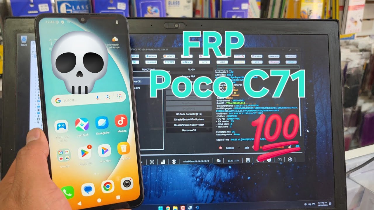 FRP Xiaomi Poco C71 ➡️✅️ TSM-Tool