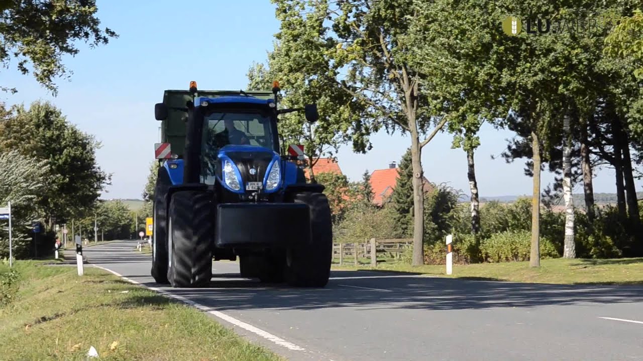 Stufenlos in der Oberklasse - New Holland T8.420 AutoCommand