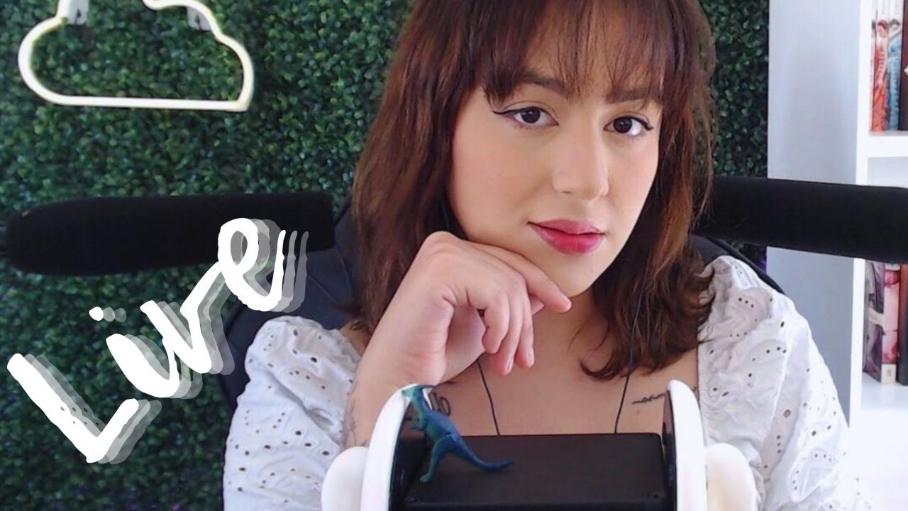 Live de ASMR | Rawr, Echo, Mouth Sounds, Tapping