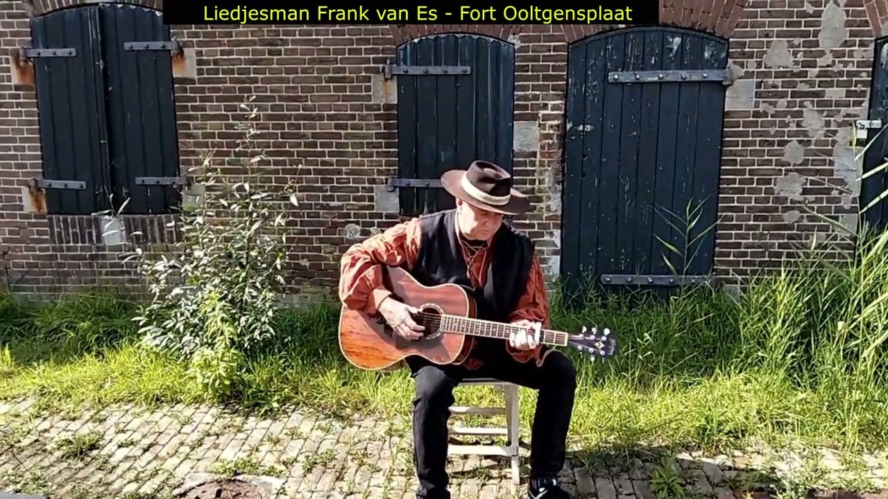 Liedjesman Frank van Es Fort Ooltgensplaat  -  Kapitein Kennedie