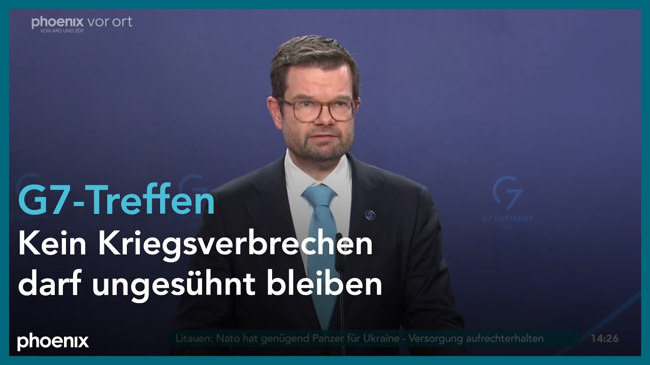Marco Buschmann (FDP) zum dem Treffen der G7-Justizminister:innen am 29.11.22