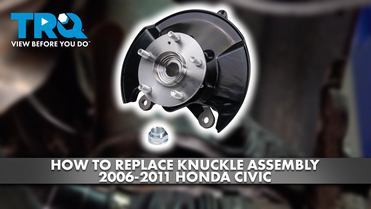 Как заменить поворотные кулаки Honda Civic 2006-2011