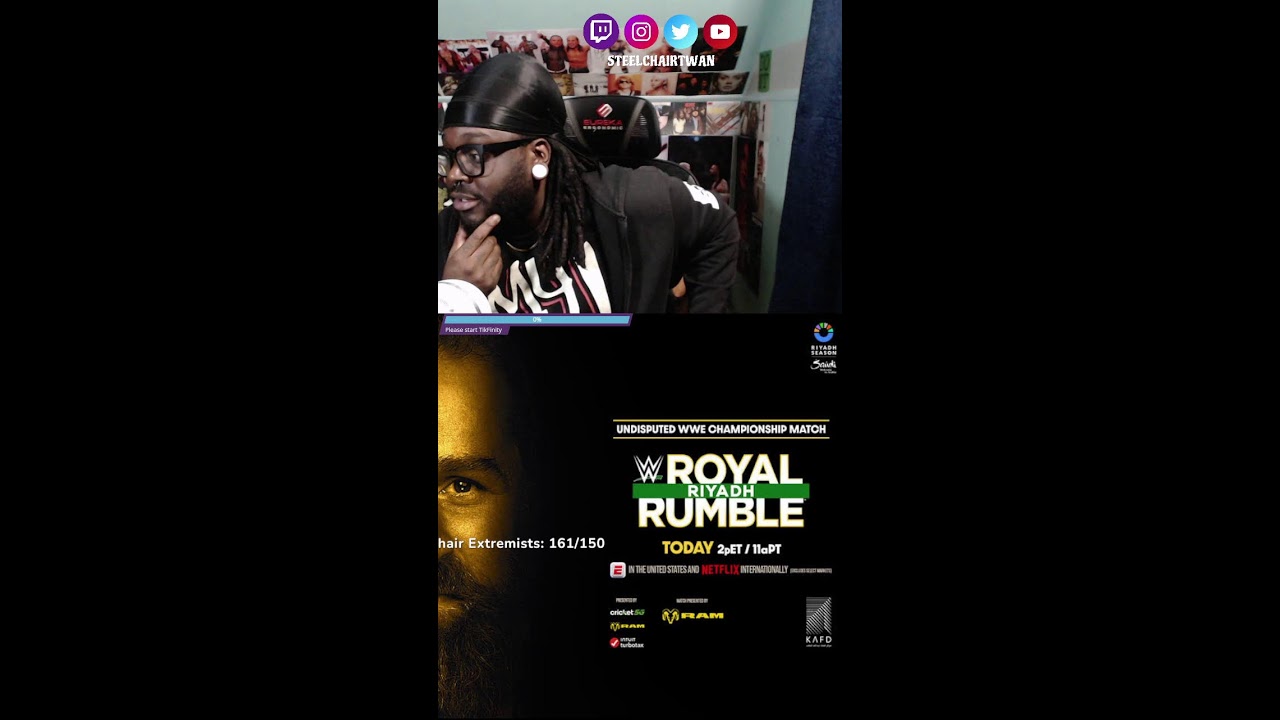 WWE ROYAL RUMBLE WATCH STREAM!! AJ STYLES!!!