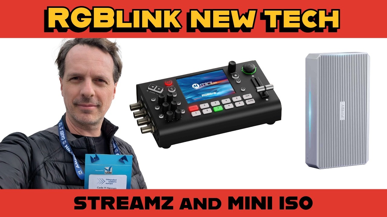 RGBlink at ISE 2026   STREAMZ and MINI ISO