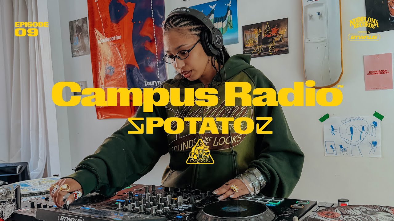 RNB edits, Hip Hop, Jersey, Zouk mix by Potato | Campus Radio Ep.09