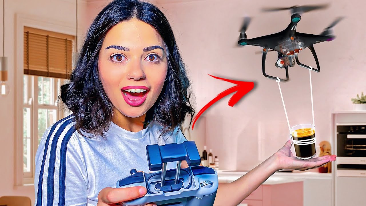كيف خليت الطيارة تصنع قهوة 😱 تجربة خطيرة !!