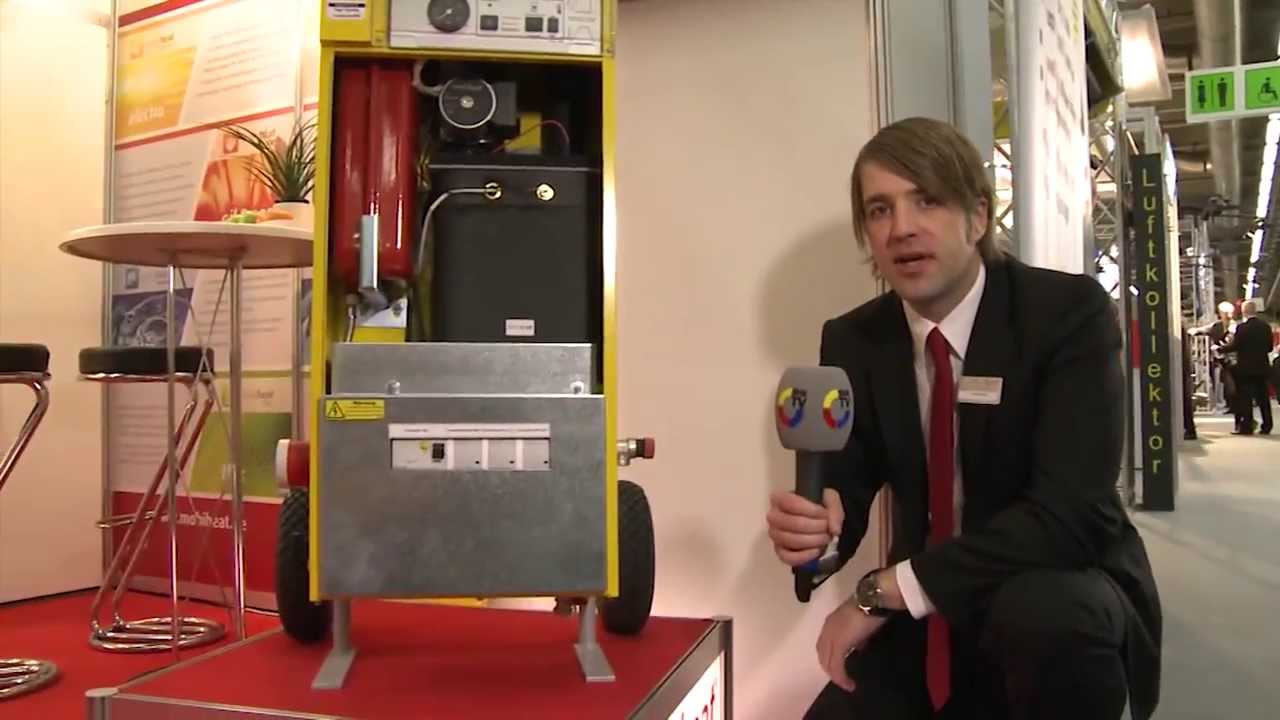 mobiheat: Elektroheizmobil MH19.2M f&uuml;r Notfallheizung und Estrichbeheizung