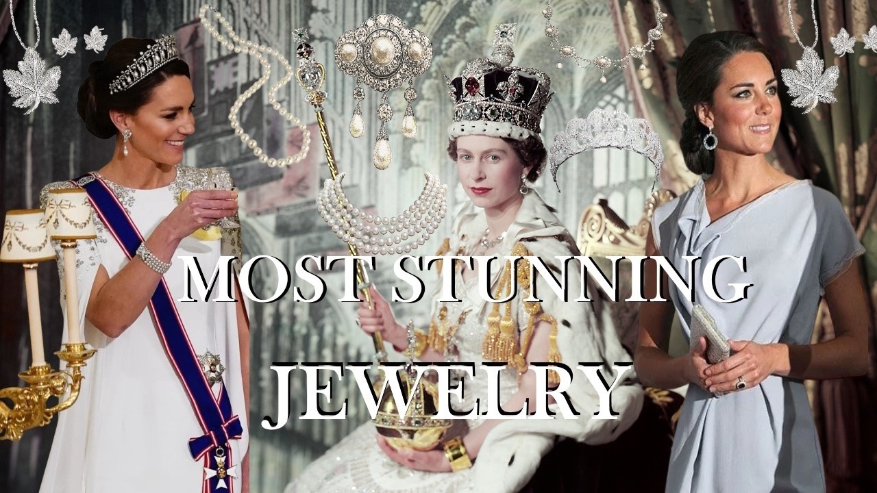 Princess Kate's Most Stunning Jewelry Received  From The Royal Family #katemiddleton