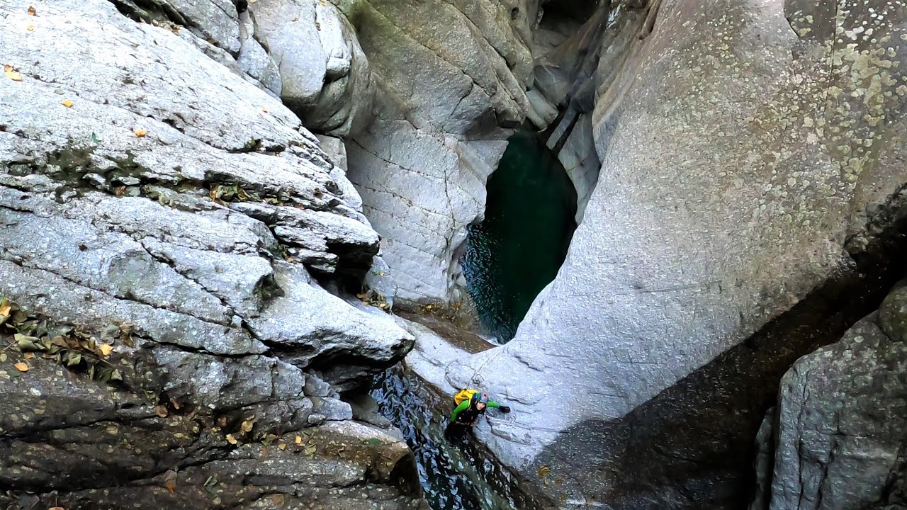 Canyoning in Italy - Val Pilotera, Gordona, Lago di Como, Lombardia