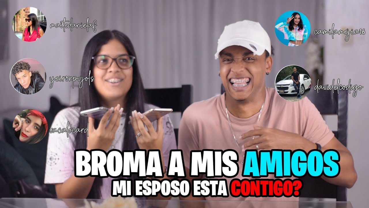 LLAMANDO A LOS AMIGOS DE MI ESPOSO ¿EL ESTA CON USTEDES? ( MIENTEN POR EL) FT@HeyJulioLora