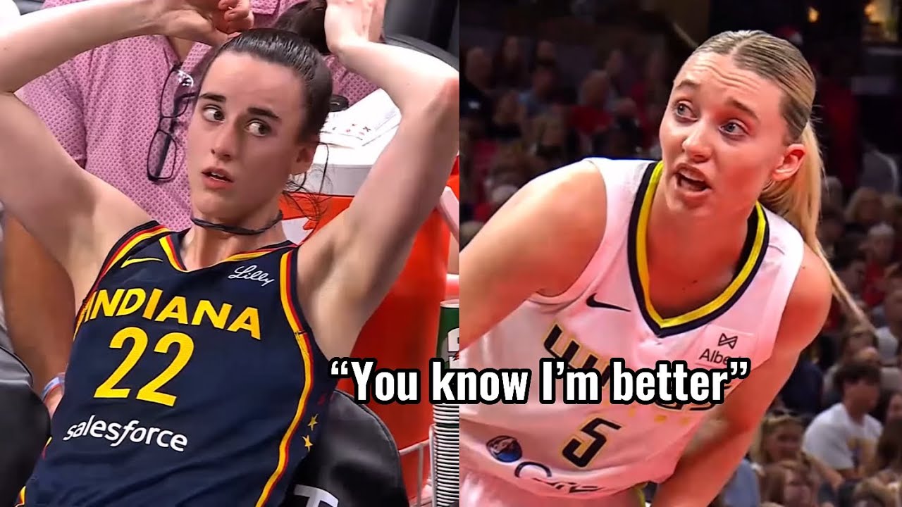 Caitlin Clark vs. Paige Bueckers Was ABSOLUTE Cinema…
