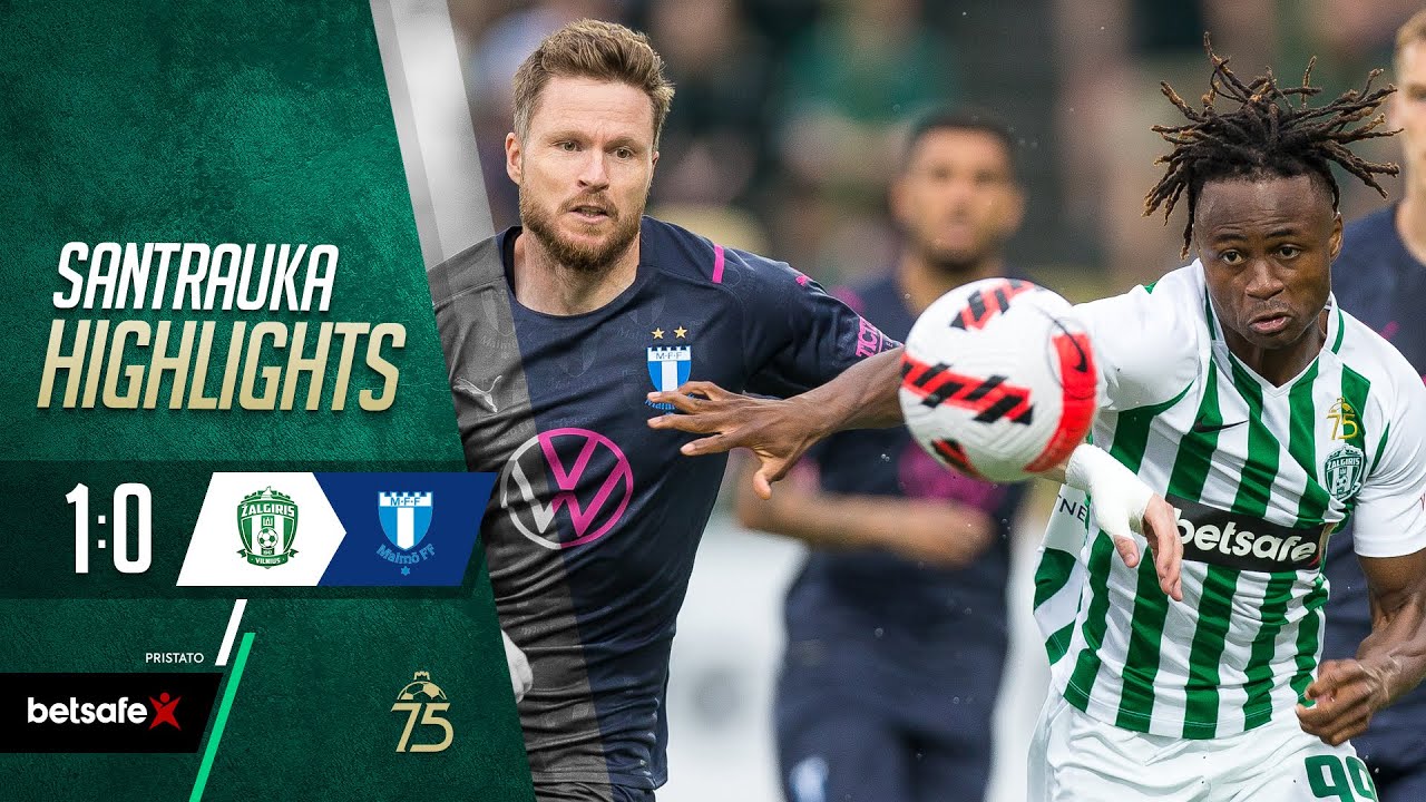 Santrauka | Žalgiris - Malmo | Highlights