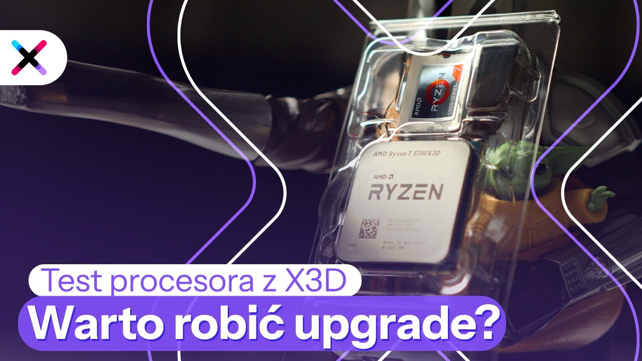 ILE DAJE UPGRADE Z RYZEN 5 5600 na PROCESOR RYZEN 5700X3D? TEST! 