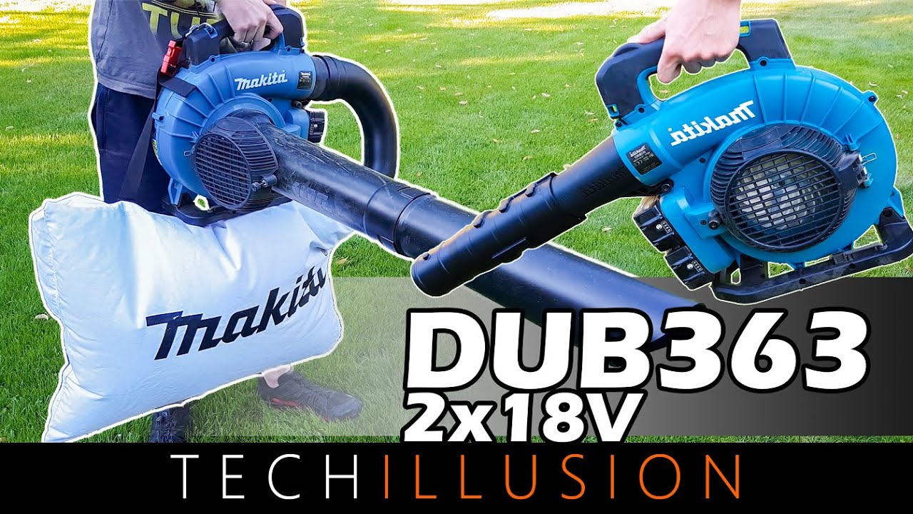 🔥MAKITA 2in1 AKKU GEBLÄSE & Laubsauger LXT🍁😱 - Makita DUB363 im Test!