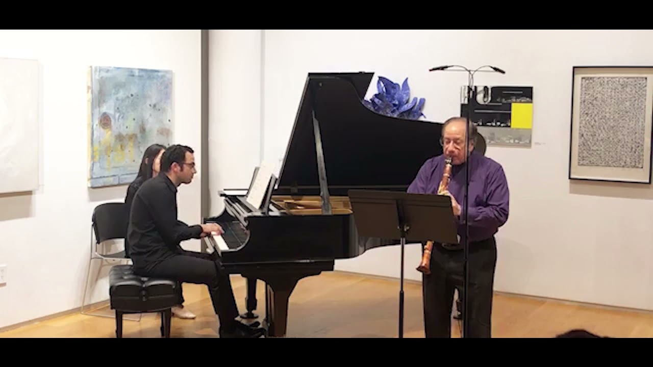 Joan Tower: Fantasy for Clarinet and Piano  (...those harbor lights)