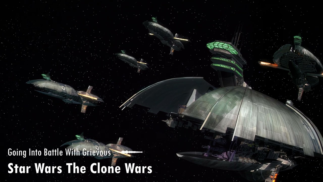 Star Wars The Clone Wars: Going Into Battle With Grievous | Unreleased Soundtrack