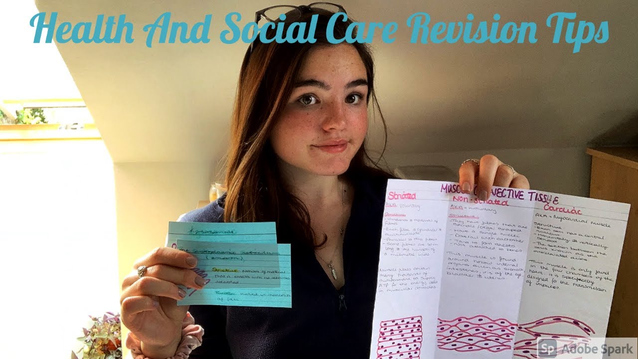 HEALTH AND SOCIAL CARE REVISION TIPS || Jessica-Jayne