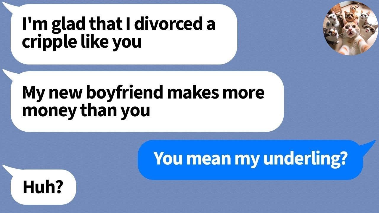 【Apple】A young man in a wheelchair happened to run into his ex wife after a 3 year absence... but...