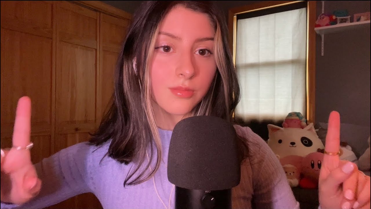 ASMR FAST UNPREDICTABLE TRIGGERS (face attention, guess the sound, visuals)
