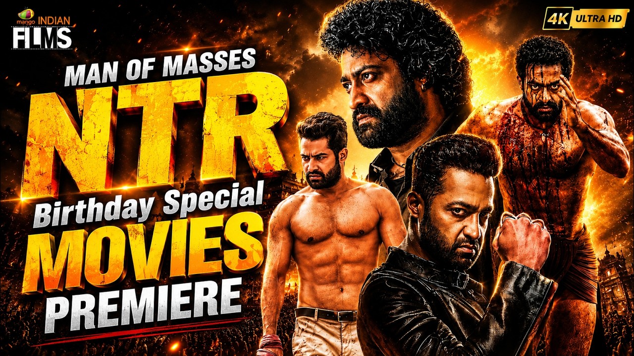 Man of Masses NTR Birthday Special Movies Premiere 4K | #HappyBirthdayNTR | Mango Indian Films