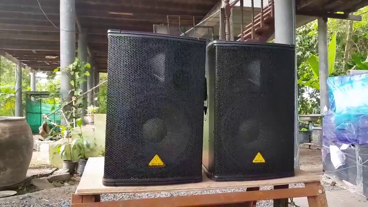 เทส Behringer B-1520 PRO ตู้ลำโพง Professional 1,200-Watt 15
