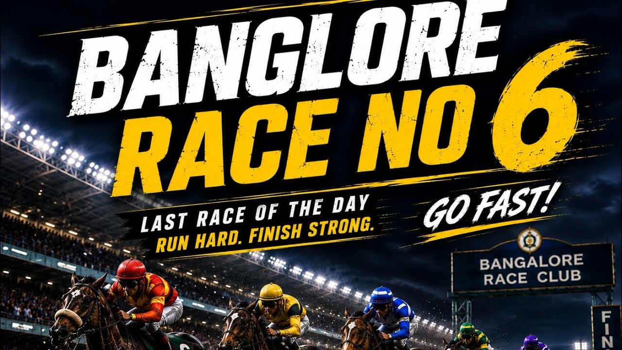 BANGALORE LAST LIVE RACE 🎉💐🥳🎉