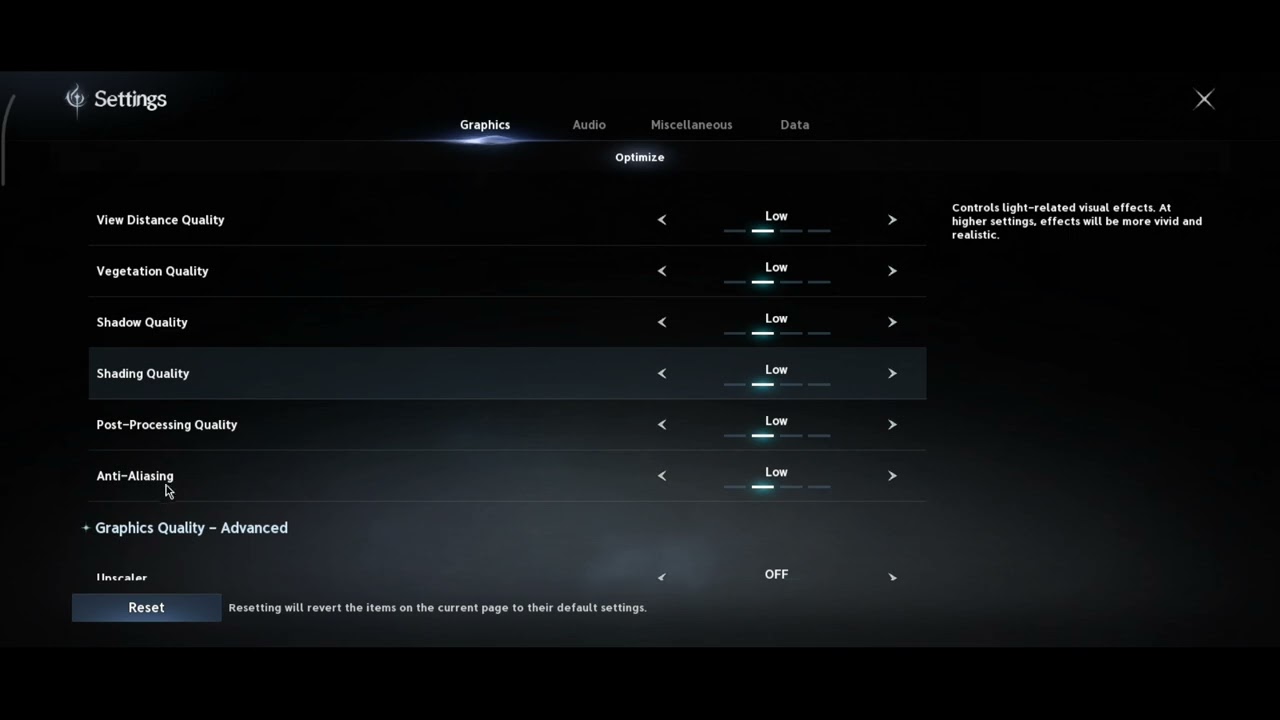 Aion 2 Best Graphics Settings For Mid Low-End Device
