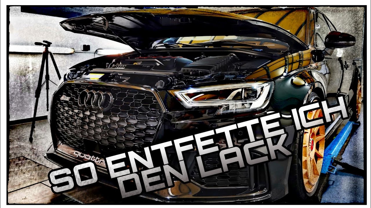 Audi RS3 Full-Detailing-Projekt + Keramik- Beschichtung | Lack entfetten IPA vs. Silikonentferner