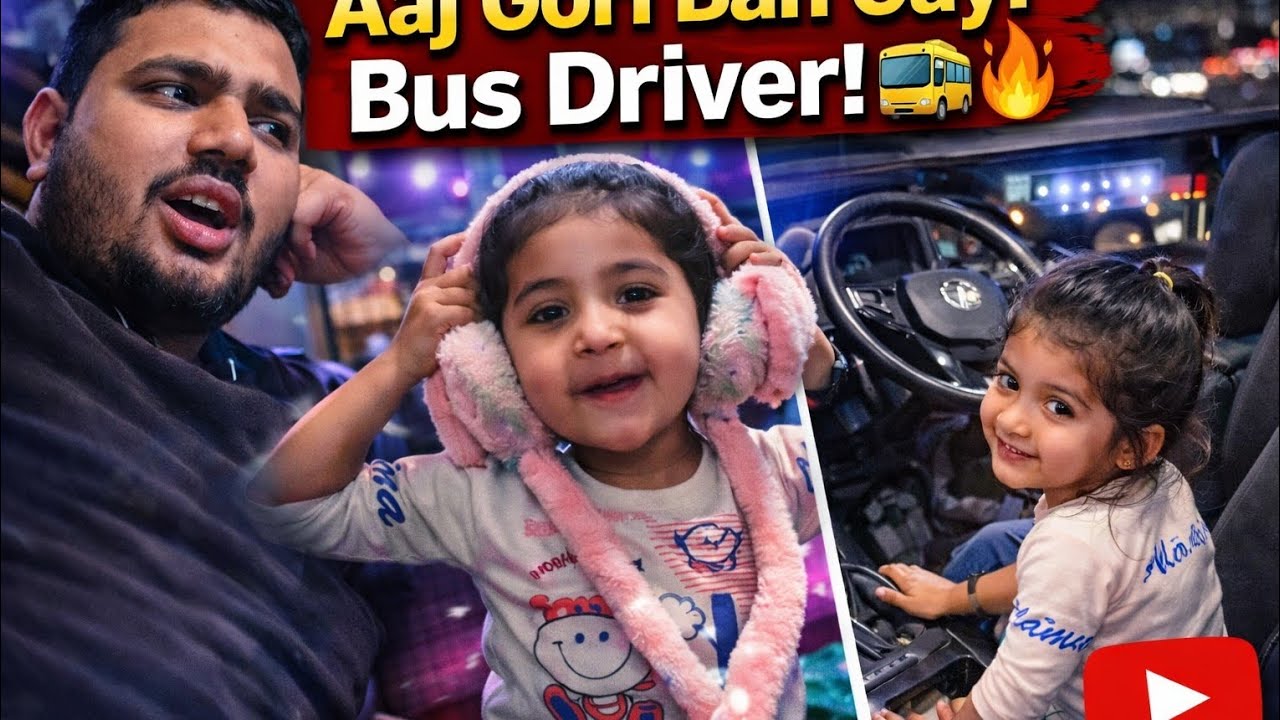 Aaj Gori Bani Gayi Bus Driver!🚍