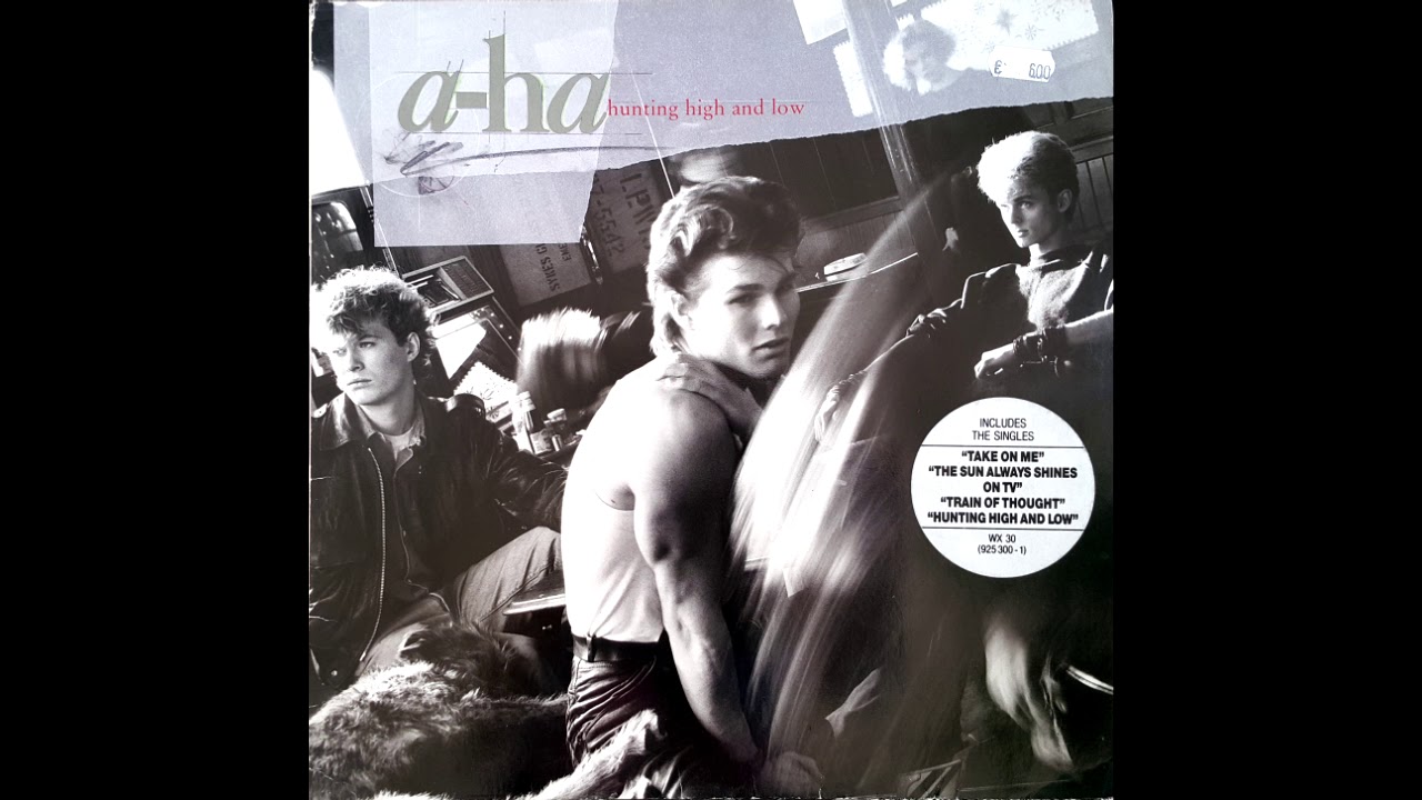 A-ha - Hunting High and Low (Side A) Vinyl-Rip