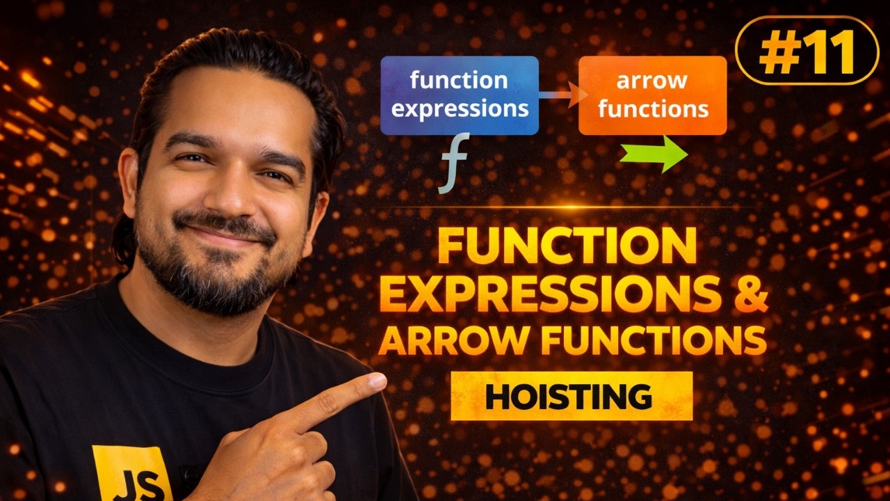 Arrow Functions vs Function Expressions | Modern JavaScript Functions | JS Mastery #11