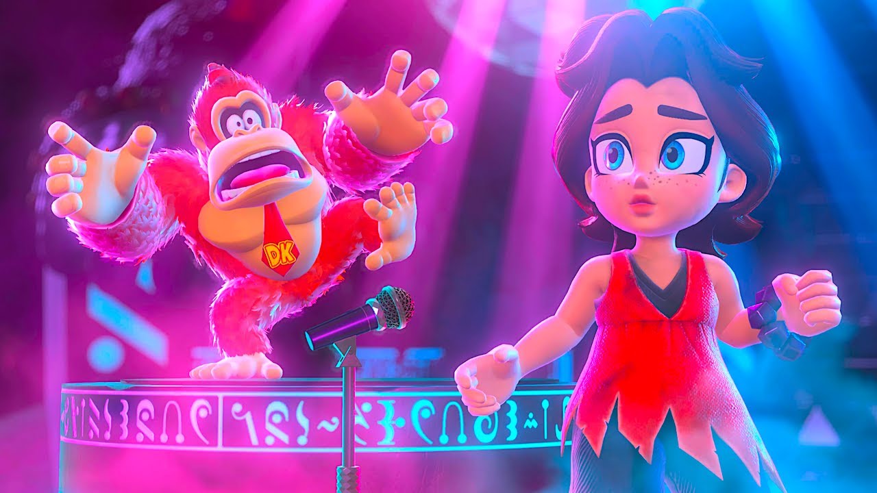 DK Unexpectedly Rescues Young Pauline - Donkey Kong Bananza