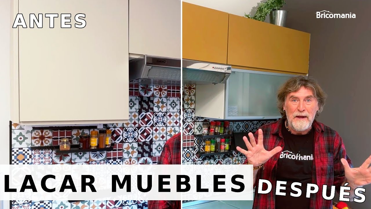 Cómo LACAR MUEBLES // Transforma cualquier mueble con Bricomania