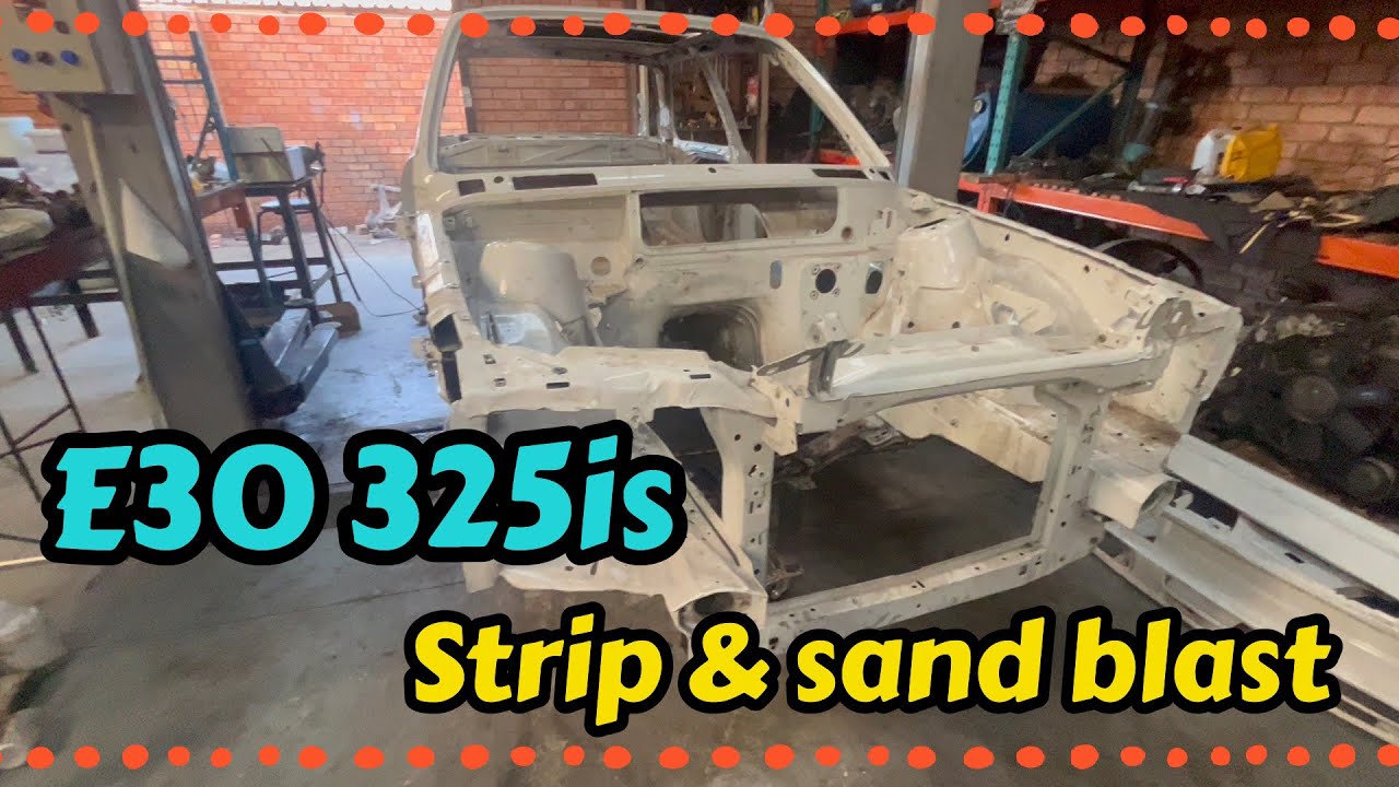 BMW 325is (white) restore - E3(strip down & sand blast )