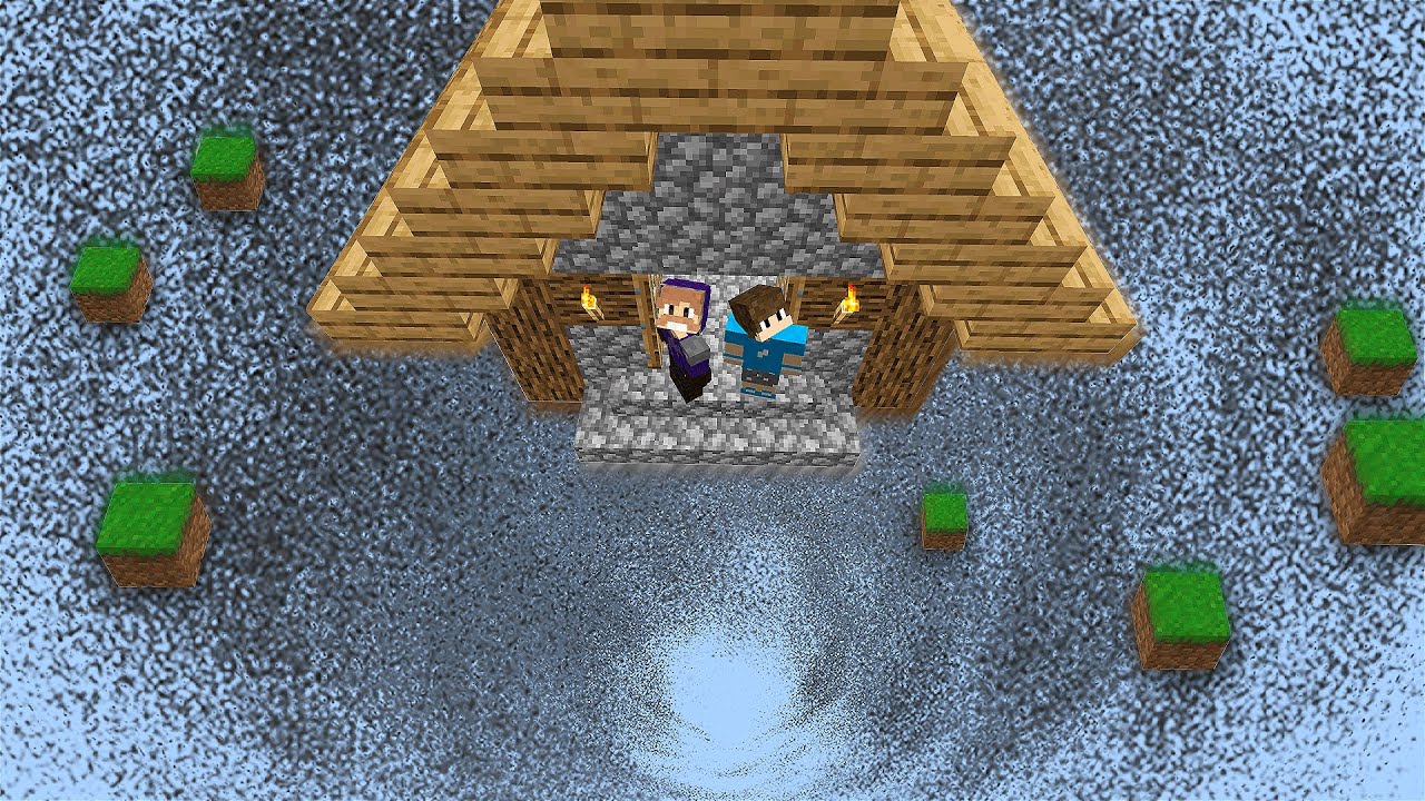 MEGA TORNADO vs MINECRAFT (deu ruim)