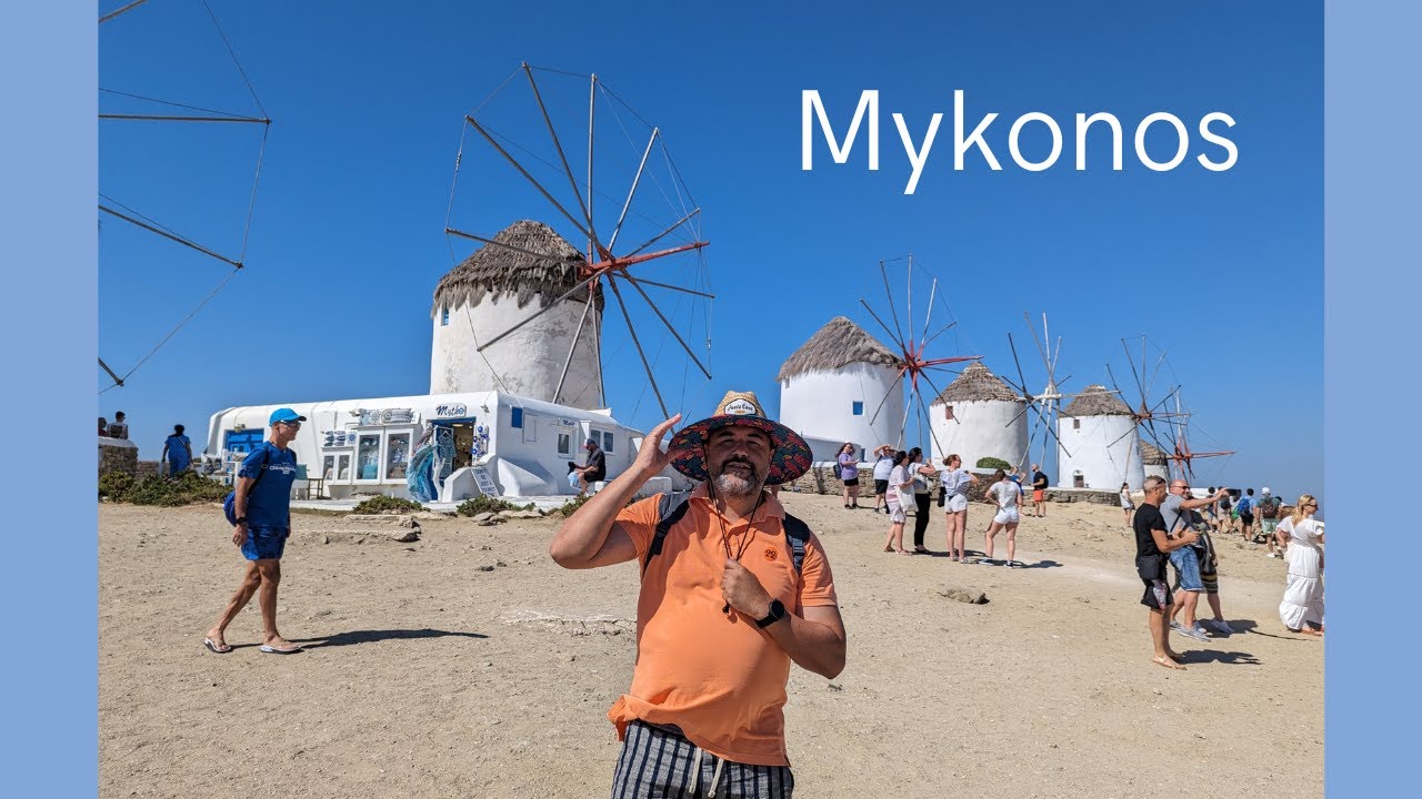 Crucero por las Islas Griegas 4: Mykonos.