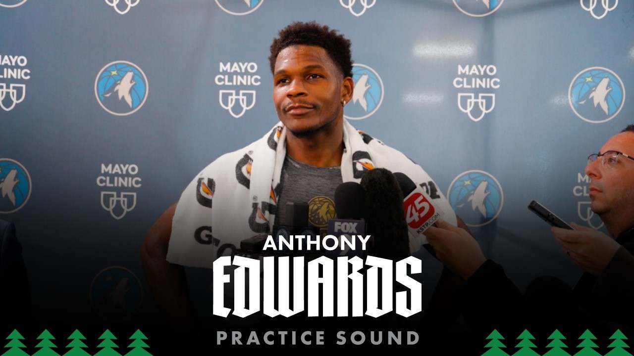 &ldquo;Jaden Is So Skilled Offensively&rdquo; | Anthony Edwards Practice Sound | 04.15.26