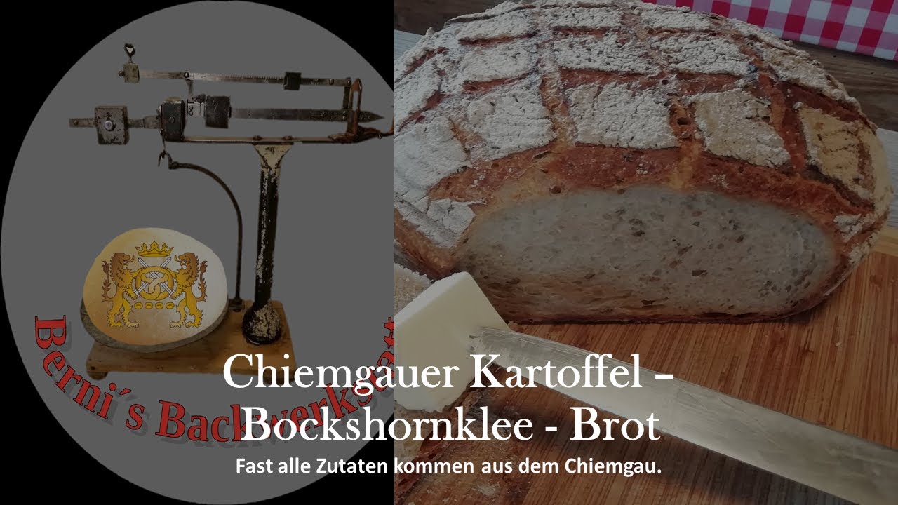 Brot selber backen - Chiemgauer Kartoffel Bockshornklee Brot