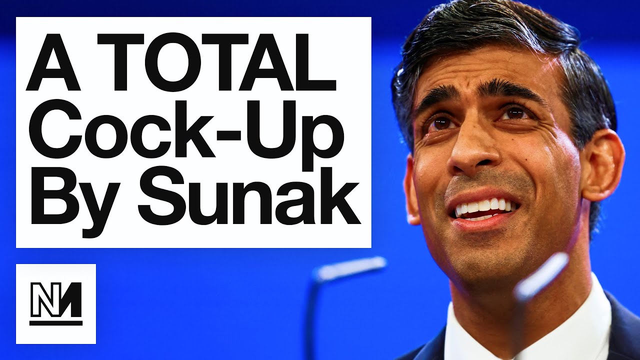 Sunak Ripped To Shreds For Nonsense Transport Plans